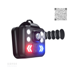 KS908 Flashlight Wearable Audio Video Body Camera Recorder